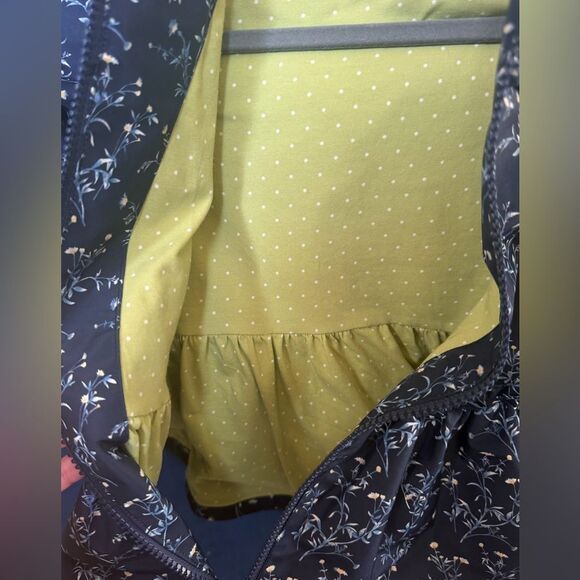 Matilda Jane girls Wildflower Bouquet light rain Jacket size 6 - Picture 7 of 10